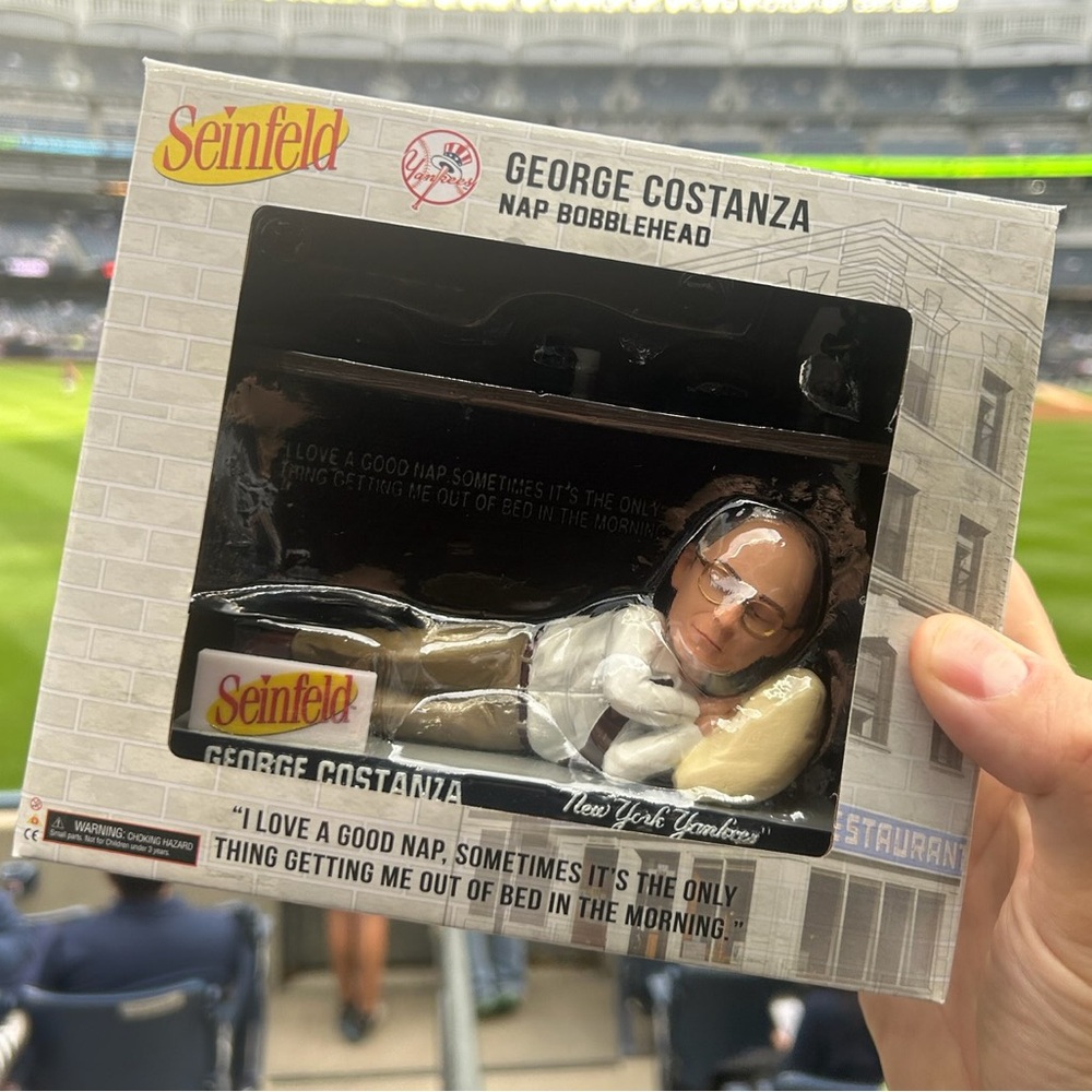 Seinfeld x Yankees George Costanza Bobblehead 2025